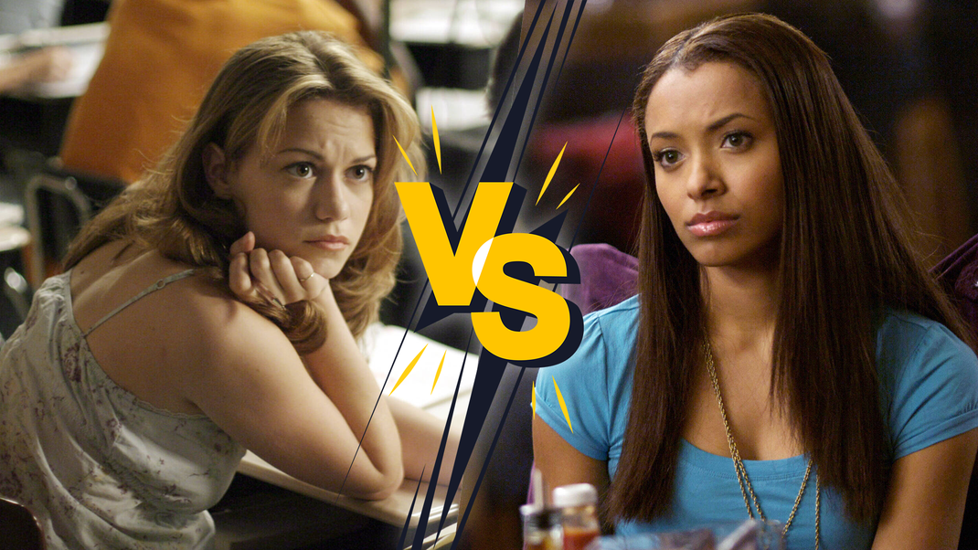 Haley (Bethany Joy Lenz, links) und Bonnie (Katerina Graham, rechts) gehören auch zu den Girl-Gangs der Serien. Durch ihre klugen Ratschläge (oder magischen Kräfte) retten sie ihren Mitmenschen immer wieder den Arsch.