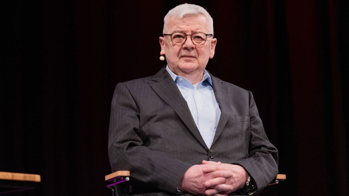 Der frühere Außenminister Joschka Fischer 2024