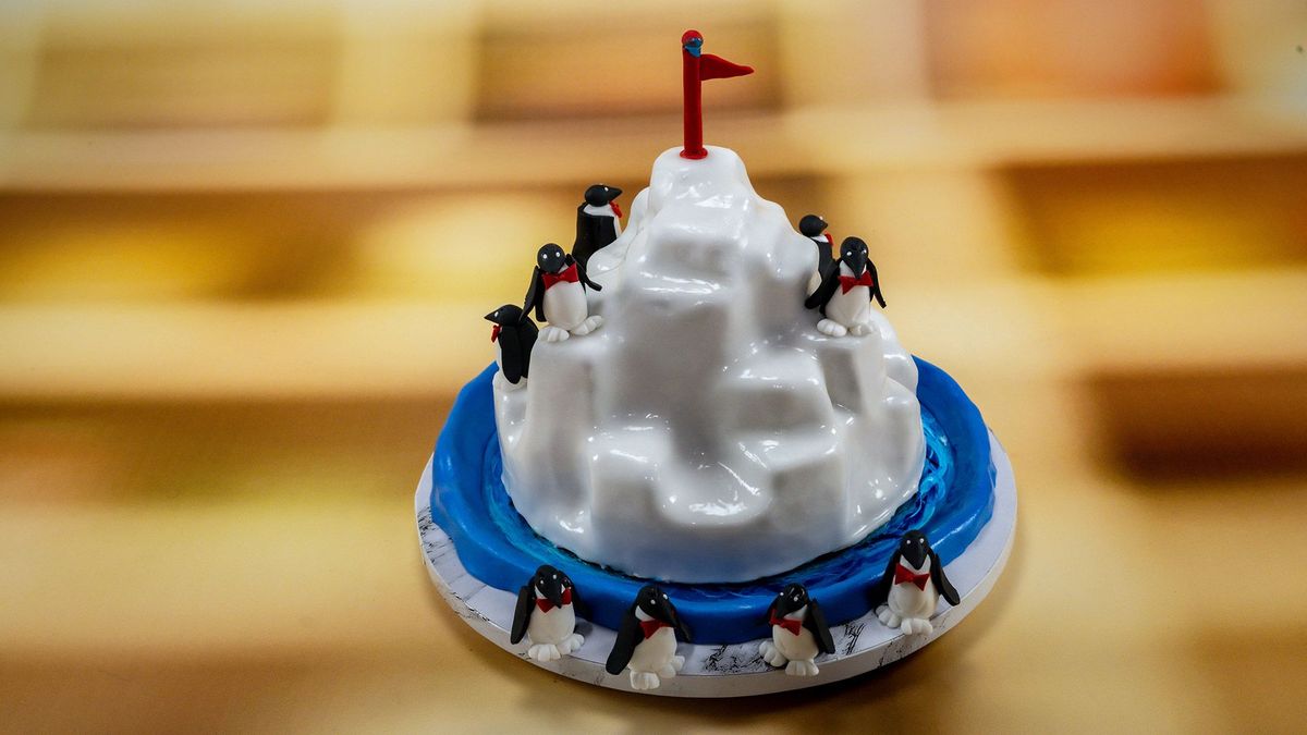 Sibylles Pinguin-Torte