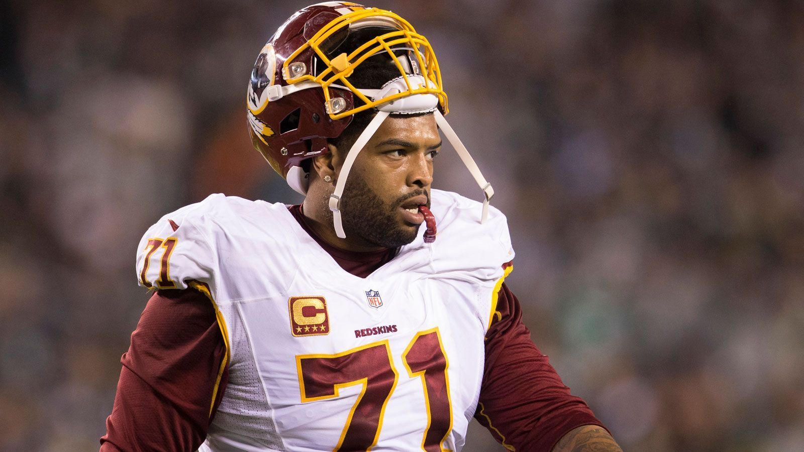 
                <strong>Platz 81: Trent Williams</strong><br>
                Position: Offensive TackleTeam: Washington RedskinsPlatzierung im Vorjahr: 57
              