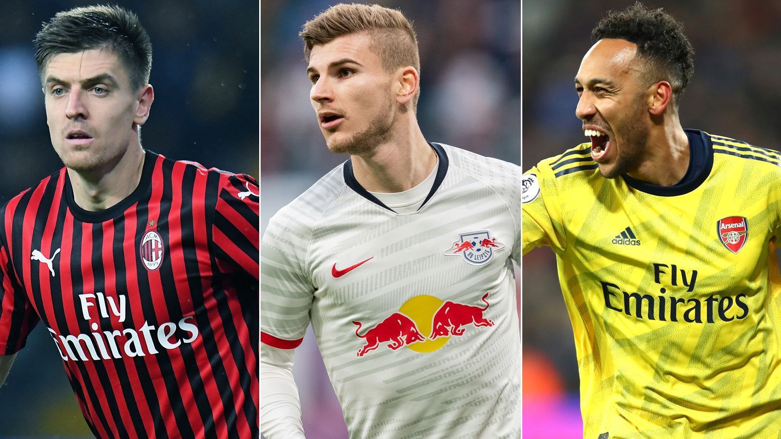 
                <strong>Werner, Piatek und Co.: Barcas angebliche Stürmer-Kandidaten</strong><br>
                Nach der Verletzung von Luis Suarez will der FC Barcelona noch im Januar 2020 auf dem Transfermarkt aktiv werden und einen neuen Stürmer verpflichten. ran.de zeigt die angeblichen Barca-Kandidaten, die von den spanischen Zeitungen "Mundo Deportivo" und "Sport" genannt werden.
              