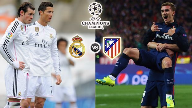 
                <strong>Champions-League-Finale: Real Madrid vs. Atletico Madrid</strong><br>
                Das Champions-League-Finale 2015/2016 findet zwischen Real Madrid und Atletico Madrid statt. Vor dem großen Showdown in Mailand blickt ran.de auf die voraussichtlichen Startformationen beider Teams und stellt sie in einem "Head-to-Head-Vergleich" gegenüber. Dabei entscheidet erst das letzte Bild bzw. Duell der Galerie über den Gewinner.
              