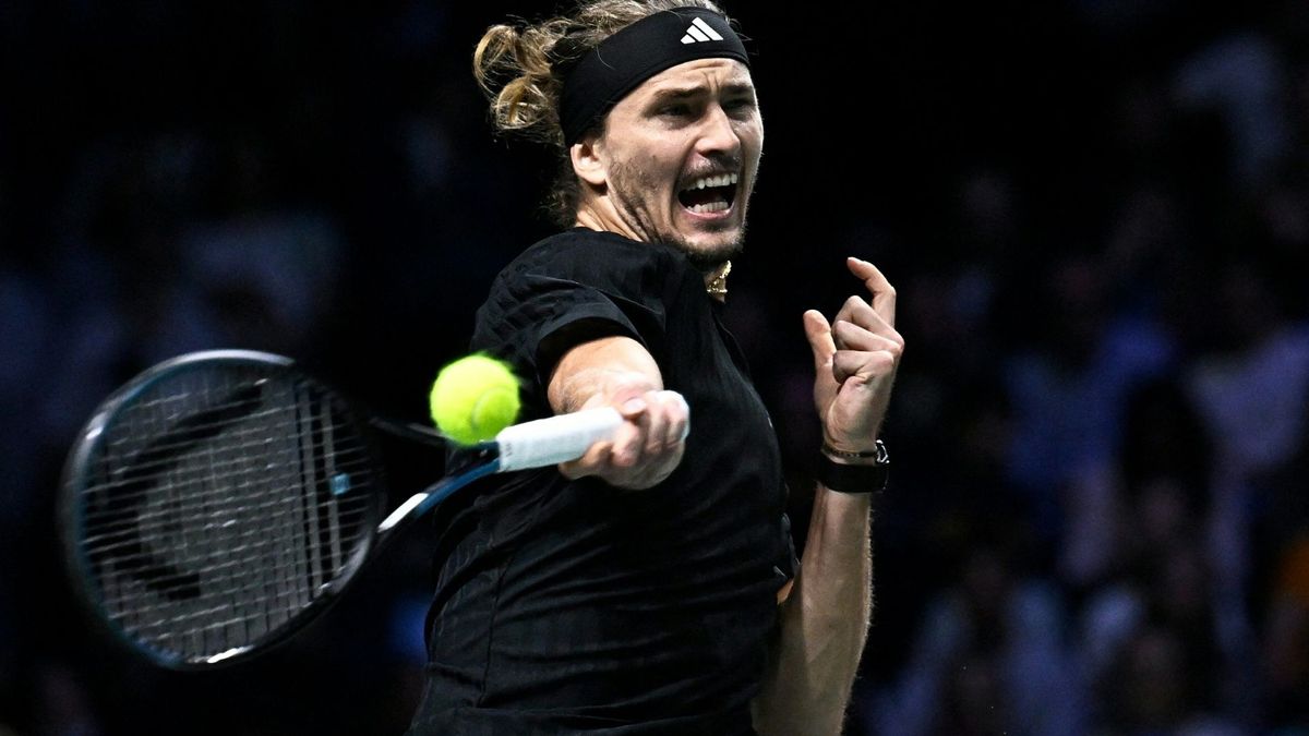 Alexander Zverev in Paris