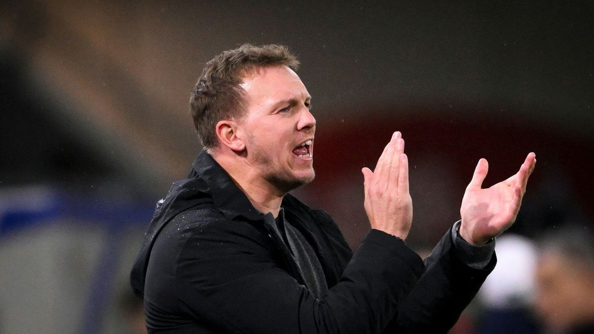 Bundestrainer Julian Nagelsmann in Luxemburg