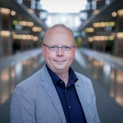 Bundestagsabgeordneter Stefan Seidler vom Südschleswigschen Wählerverband im Paul-Löbe-Haus, Berlin.