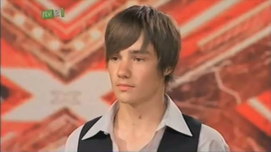 Liam Payne 2008 beim Vorsingen bei der Musikshow "X Factor".