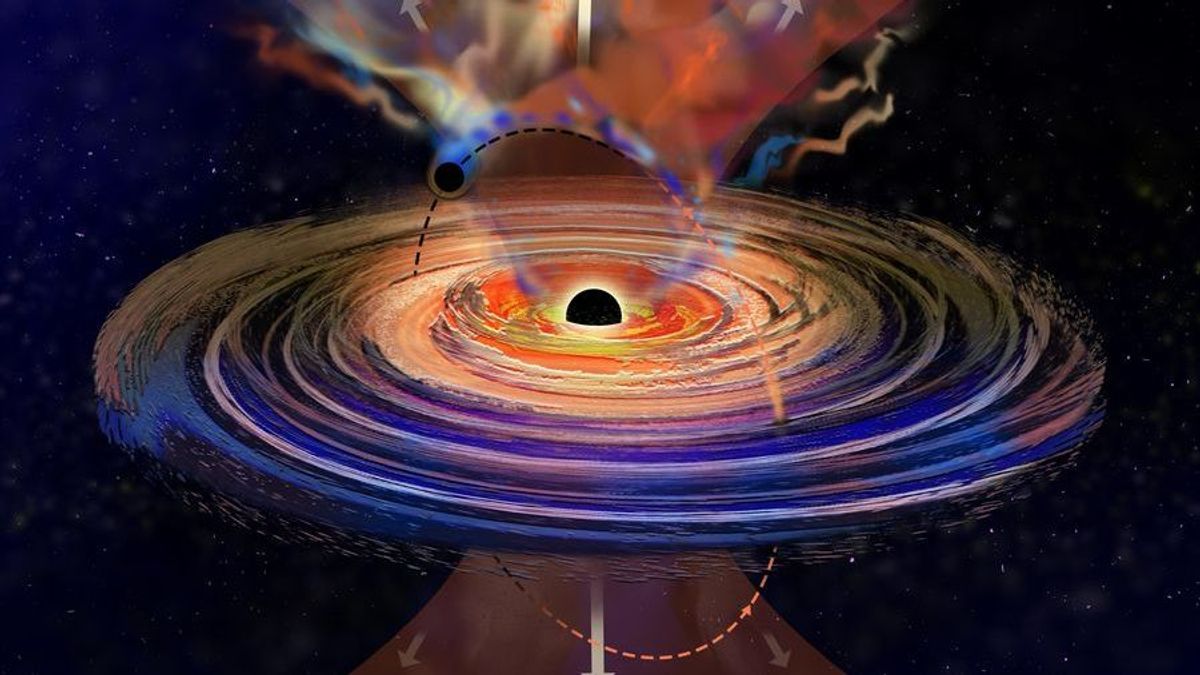 Forscher:innen des "MIT" machen eine überraschende Entdeckung: Im Abstand von 8,5 Tagen hat ein supermassives Schwarzes Loch scheinbar "Schluckauf".