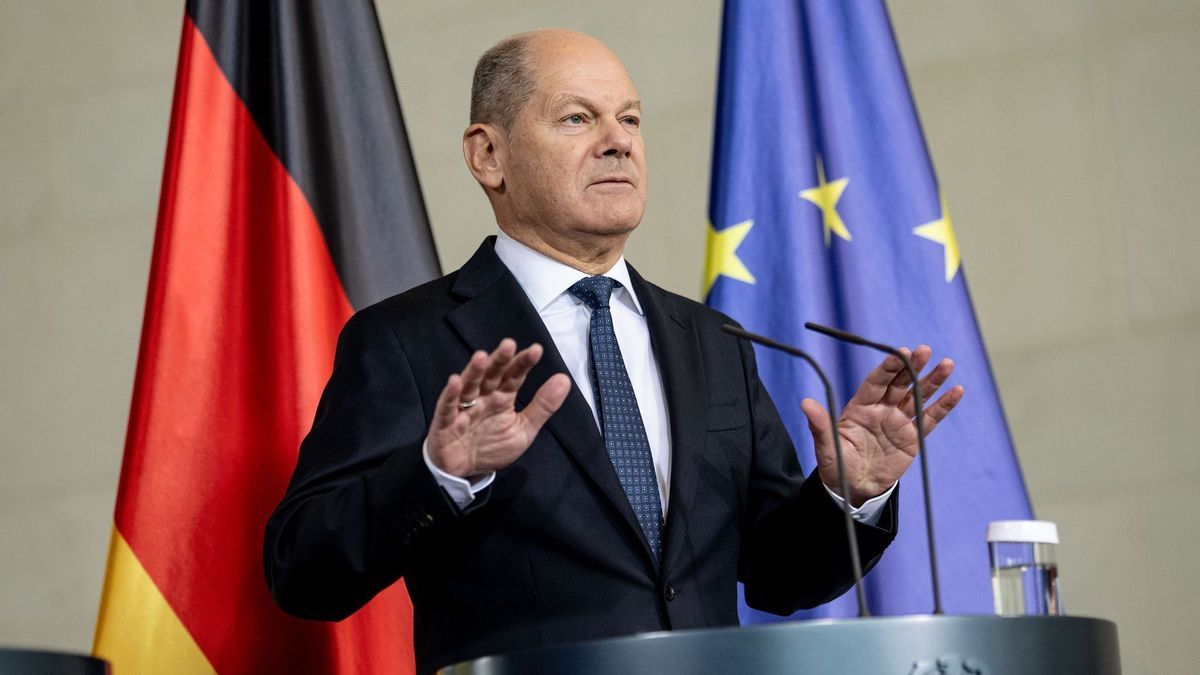 Bundeskanzler Olaf Scholz 