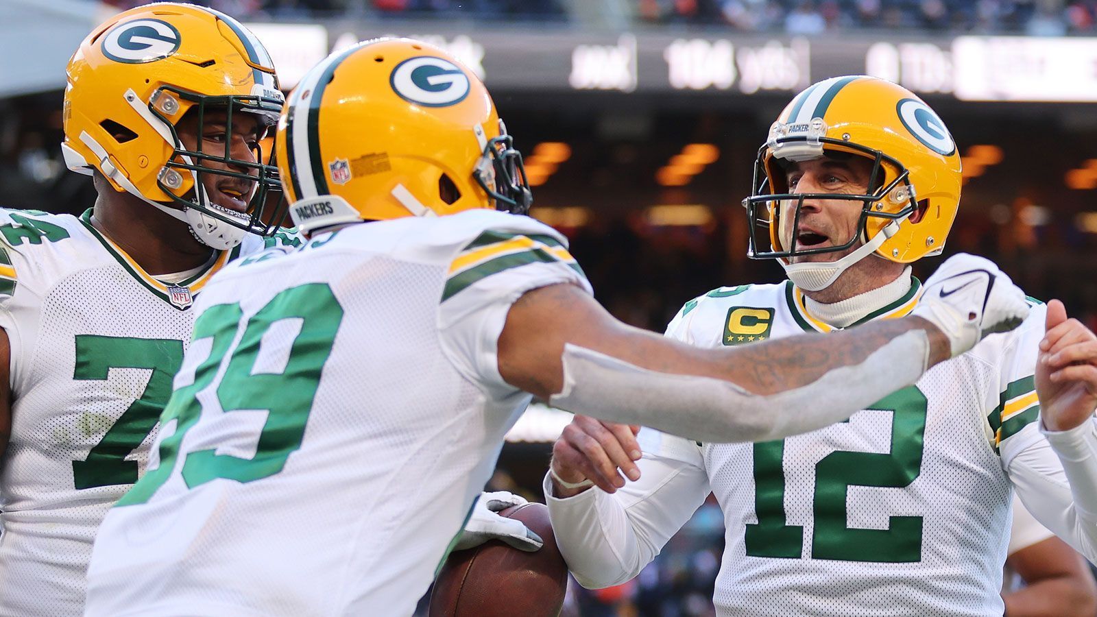 
                <strong>Noch im Playoff-Rennen in der NFC: Green Bay Packers (7-8)</strong><br>
                &#x2022; Week 17: vs Vikings<br>&#x2022; Week 18: vs Lions<br>
              