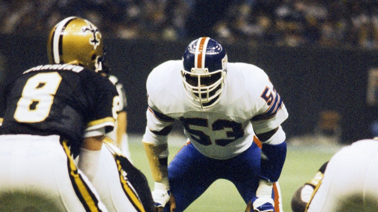 <strong>53: Harry Carson</strong><br>Team: New York Giants<br>Position: Linebacker<br>Erfolge: Pro Football Hall of Famer, Super-Bowl-Champion 1986, neunmaliger Pro Bowler<br>Honorable Mention: Randy Gradishar