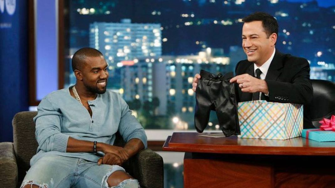 Kanye West und Jimmy Kimmel