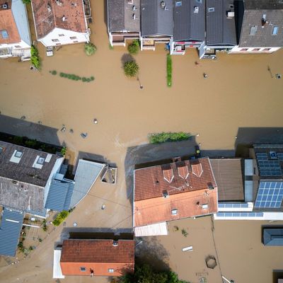 Hochwasser im Saarland - Kleinblittersdorf