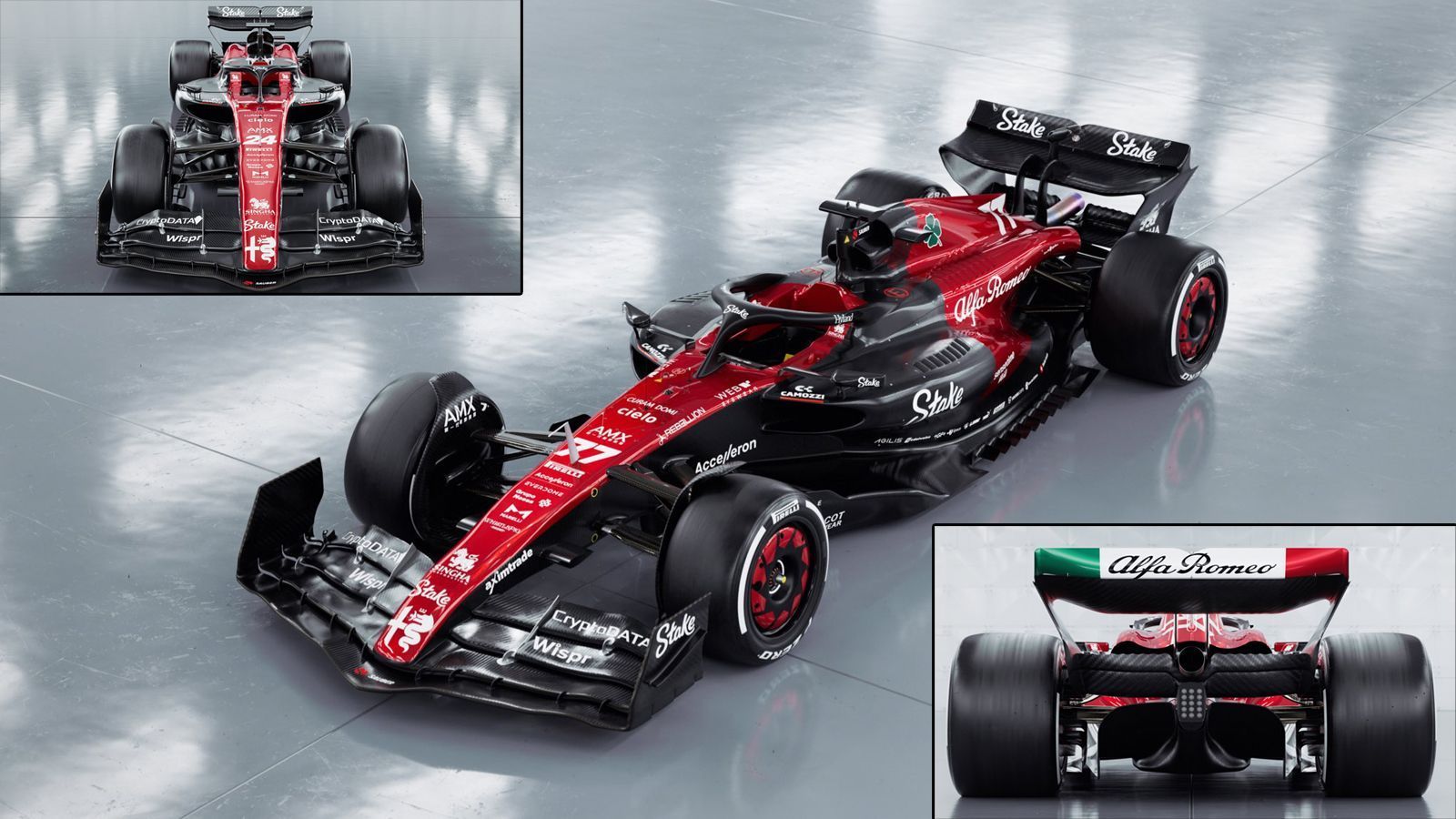 
                <strong>Alfa Romeo präsentiert C43</strong><br>
                Das Sauber-Team von Neu-Geschäftsführer Andreas Seidl unter dem Namen Alfa Romeo enthüllte den C43, in dem auch 2023 Valtteri Bottas und Guanyu Zhou Platz nehmen werden. Statt weiß wird schwarz als neues optisches Element neben dem prächtigen Rot glänzen.
              