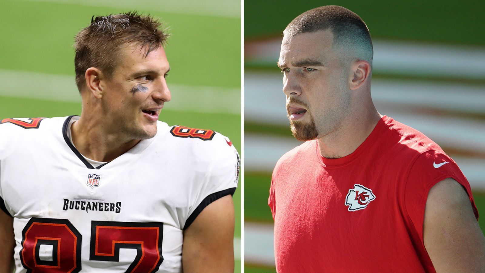 
                <strong>Aktuelle Form: Gronkowski fängt noch weniger, Kelce immer besser</strong><br>
                In den Playoffs übernehmen offensiv bei den Buccaneers andere Spieler, dafür trägt Gronkowski maßgeblich zum verbesserten Laufspiel seiner Offense bei. In der Regular Season war Tampa Bay mit 94,9 Rushing Yards pro Spiel eines der schlechtesten NFL-Teams, in den Playoffs kommen die Bucs auf 115 Yards, auch dank der Blocking-Plays von Gronkowski. Kelce dominiert wie in der Regular Season mit wichtigen Catches in den entscheidenden Situationen, fing 21 Bälle für 13 First Downs. Eines ist ganz sicher: Beide stehen voll im Saft und werden es sich im Super Bowl 55 gegenseitig beweisen wollen.
              
