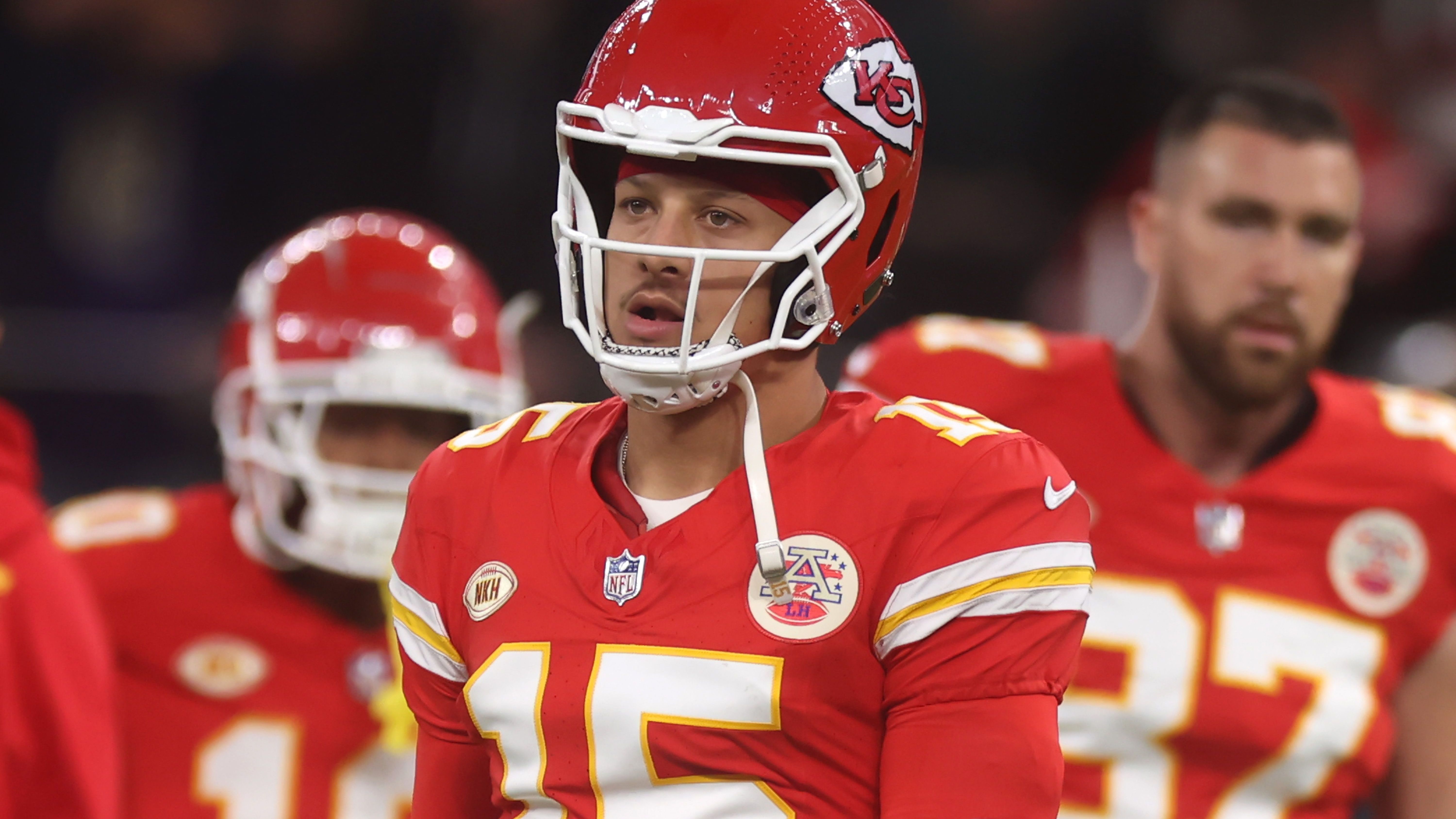 <strong>Kansas City Chiefs<br></strong>Offense:<br>Passing Yards - 264,9&nbsp;pro Spiel<br>Rushing Yards - 103,8&nbsp;pro Spiel<br>Overall Yards - 368,7&nbsp;pro Spiel<br>Punkte - 23,1&nbsp;pro Spiel<br>Defense:<br>Passing Yards - 176&nbsp;pro Spiel<br>Rushing Yards - 112,2&nbsp;pro Spiel<br>Overall Yards - 288,2&nbsp;pro Spiel<br>Punkte - 15,9 pro Spiel