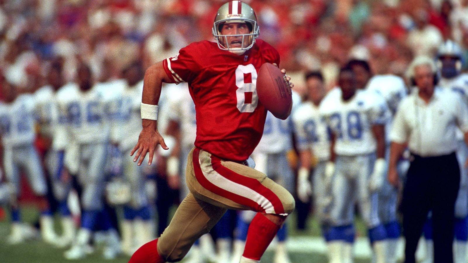 
                <strong>Steve Young - 1984</strong><br>
                Die Liste beginnt gleich mit dem ersten Hall-of-Famer. Steve Young wurde 1984 in einer Sonderausgabe des Supplemental Drafts von den Tampa Bay Buccaneers ausgewählt. In diesem Jahr hielt die NFL eine spezielle Talent-Auswahl für Spieler ab, die bereits Verträge mit Teams der Konkurrenzligen CFL und USFL unterschrieben hatten. Mit dem ersten Pick holte Tampa Bay Linkshänder Young. Der Quarterback sollte später bei den San Francisco 49ers Legende Joe Montana ablösen und gewann neben drei Super Bowls (einer davon als Starter) auch zwei MVP-Auszeichnungen. 2005 wurde er in die Ruhmeshalle der NFL aufgenommen.
              