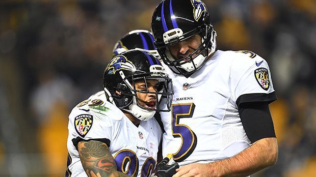 
                <strong>Baltimore Ravens</strong><br>
                Runde 3 – Pick 99Abgänge : Kelechi Osemele, Matt Schaub, Courtney UpshawZugänge : Benjamin Watson, Eric Weddle
              