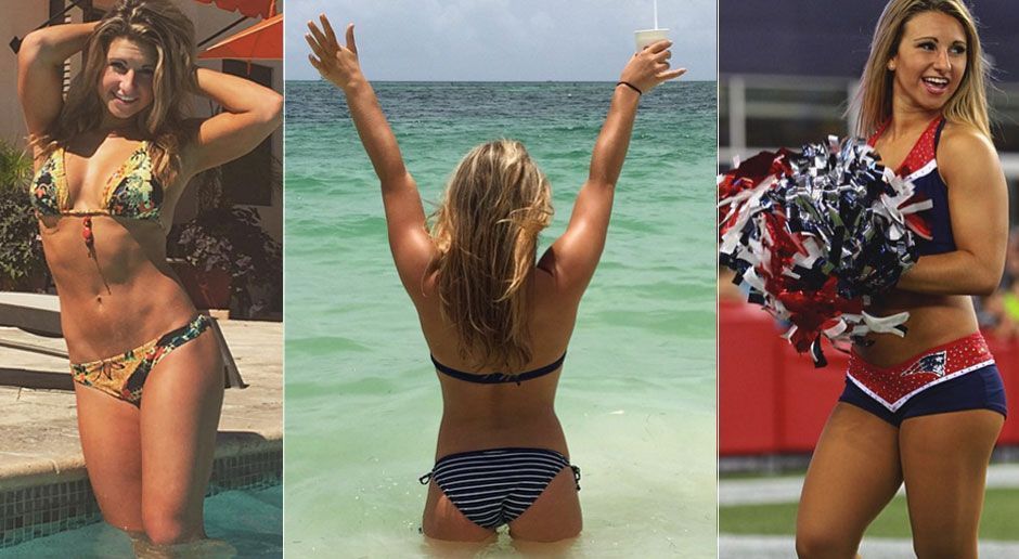 
                <strong>Nicole Manelas</strong><br>
                Ob am Strand oder im Stadion, Nicole Manelas macht immer eine gute Figur.
              