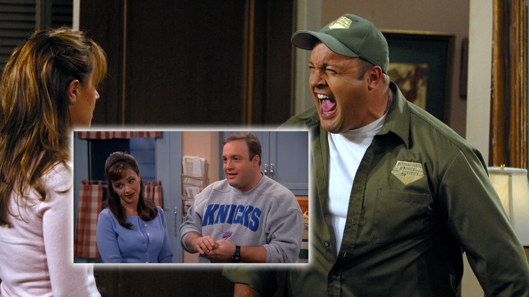 <strong>New York Knicks – Doug Heffernan („King of Queens“)</strong><br>Zwar nicht in Queens, aber trotzdem fast nur einen Katzensprung entfernt - Doug Heffernan (gespielt von Kevin James) ist natürlich Fan der New York Knicks. Und nicht nur das! <a data-li-document-ref="86656" href="https://www.ran.de/sports/american-football/nfl/galerien/fiktive-fans-der-nfl-teams-von-al-bundy-bis-homer-simpson-86656">In der NFL drückt er den New York Jets die Daumen!</a>