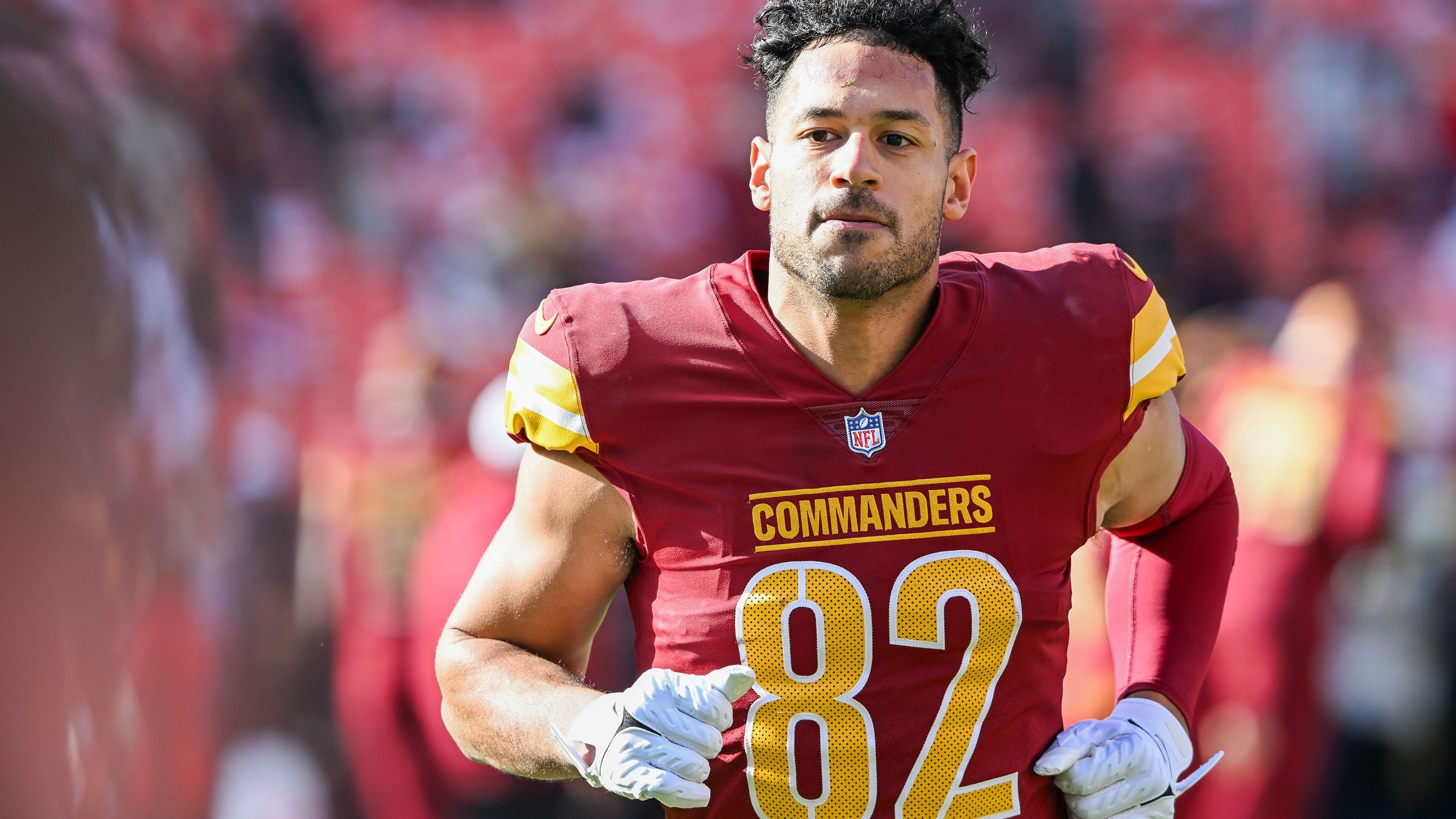 <strong>Washington Commanders (Quelle: Sports Illustrated)</strong><br><strong>Gefährdeter Spieler:</strong> Logan Thomas (Tight End)<br><strong>Cap Savings:</strong>&nbsp;6.540.000 US-Dollar<br><strong>Dead Money:</strong> 1.750.000 US-Dollar