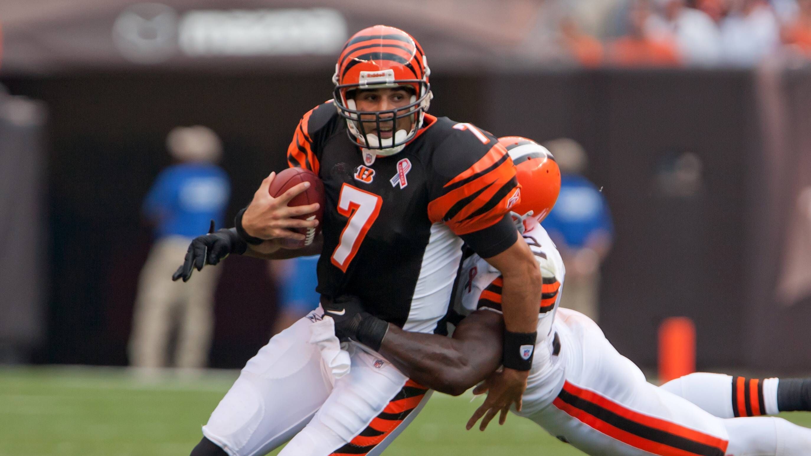 <strong>Bruce Gradkowski</strong>&nbsp;<br>Zeitraum: 2008<br>Spiele: 1<br>Record: 0-1