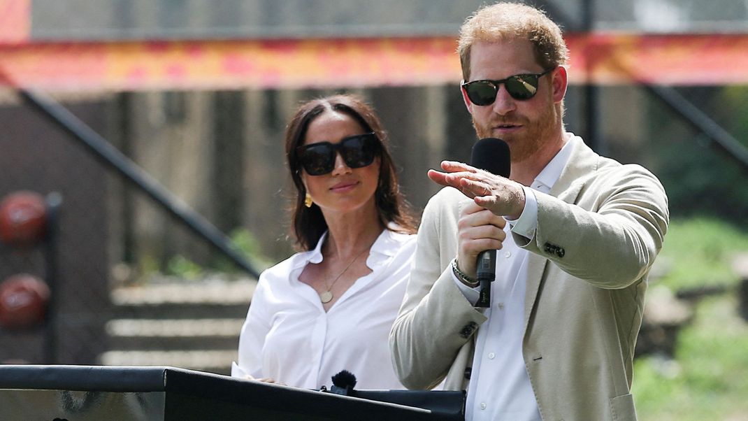 Prinz Harry und Herzogin Meghan leben mit ihren beiden Kindern in den USA.