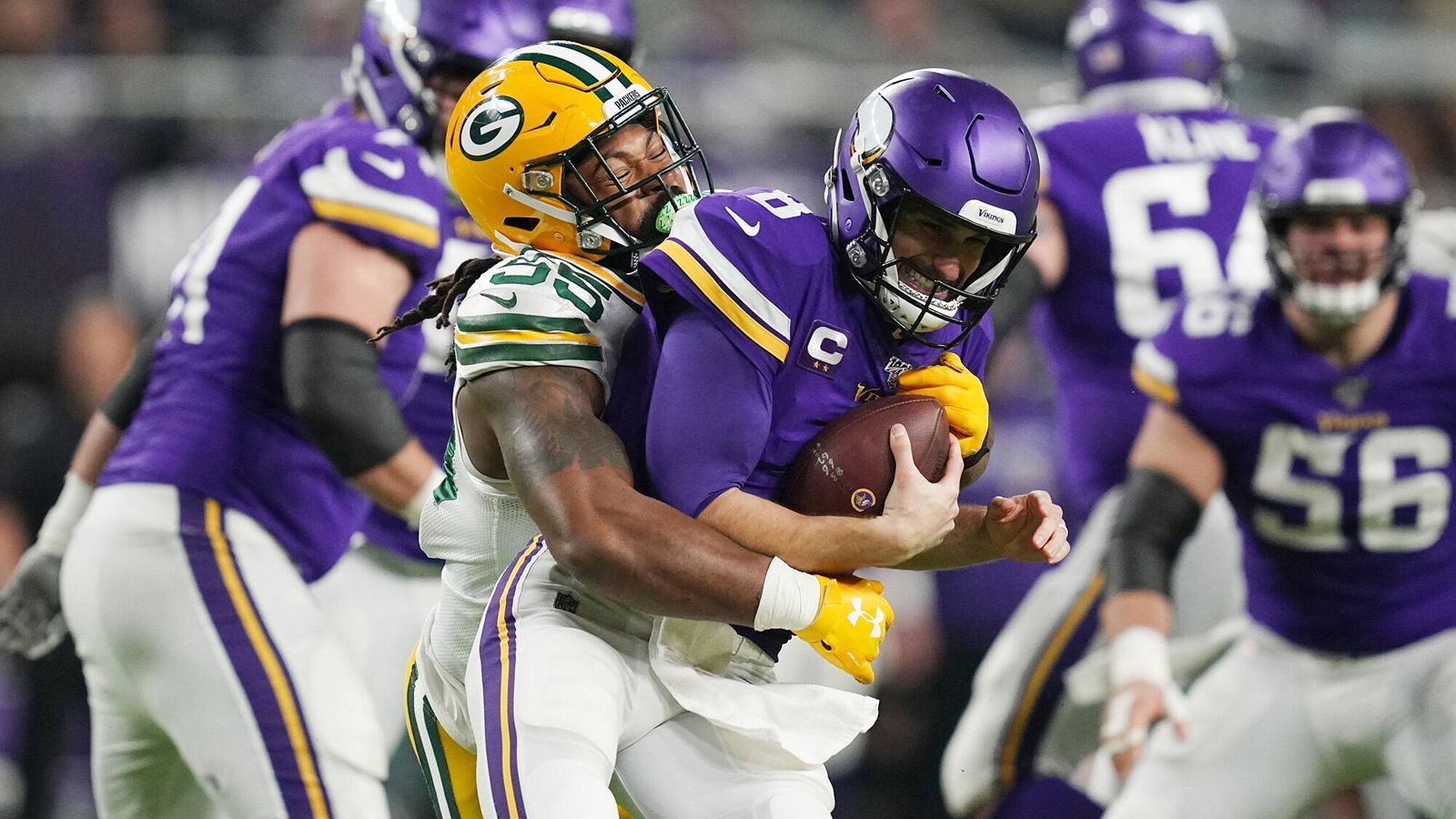 
                <strong>Week 1: Za'Darius Smith, Chandon Sullivan - Green Bay Packers at Minnesota Vikings</strong><br>
                Nicht nur EQ und Lucas Patrick verließen die Packers in Richtung eines Division-Rivalen. Auch Za'Darius Smith und Chandon Sullivan spielen in der kommenden Saison zweimal gegen Green Bay. Die beiden Defensiv-Spieler sind ab sofort bei den Minnesota Vikings aktiv. 
              