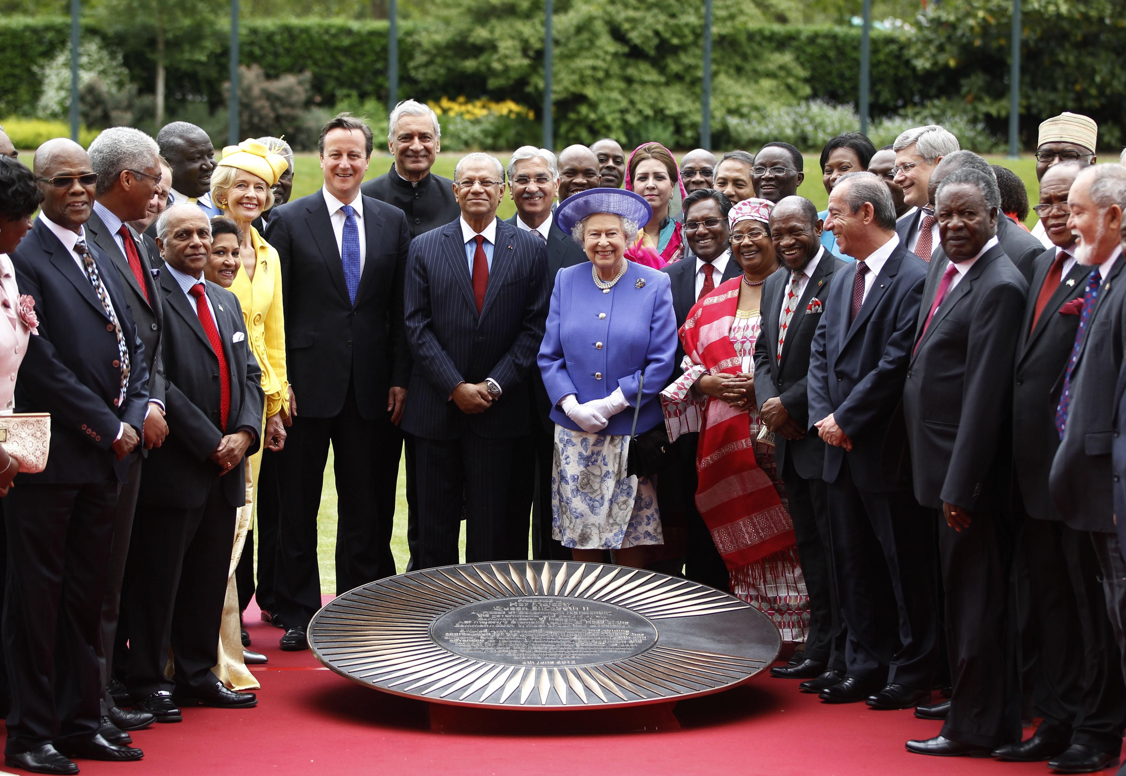 2012 traf sich Queen Elizabeth mit Vertretern des Commonwealth. Ihr lag die Verbindung sehr am Herzen.