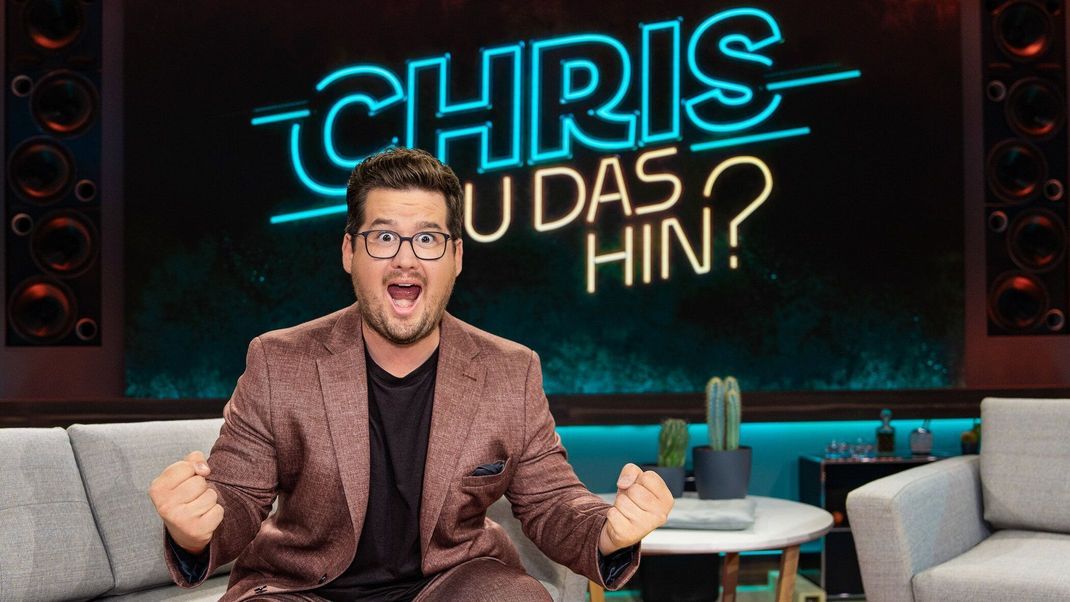 Chris Tall für seine neue Comedyshow