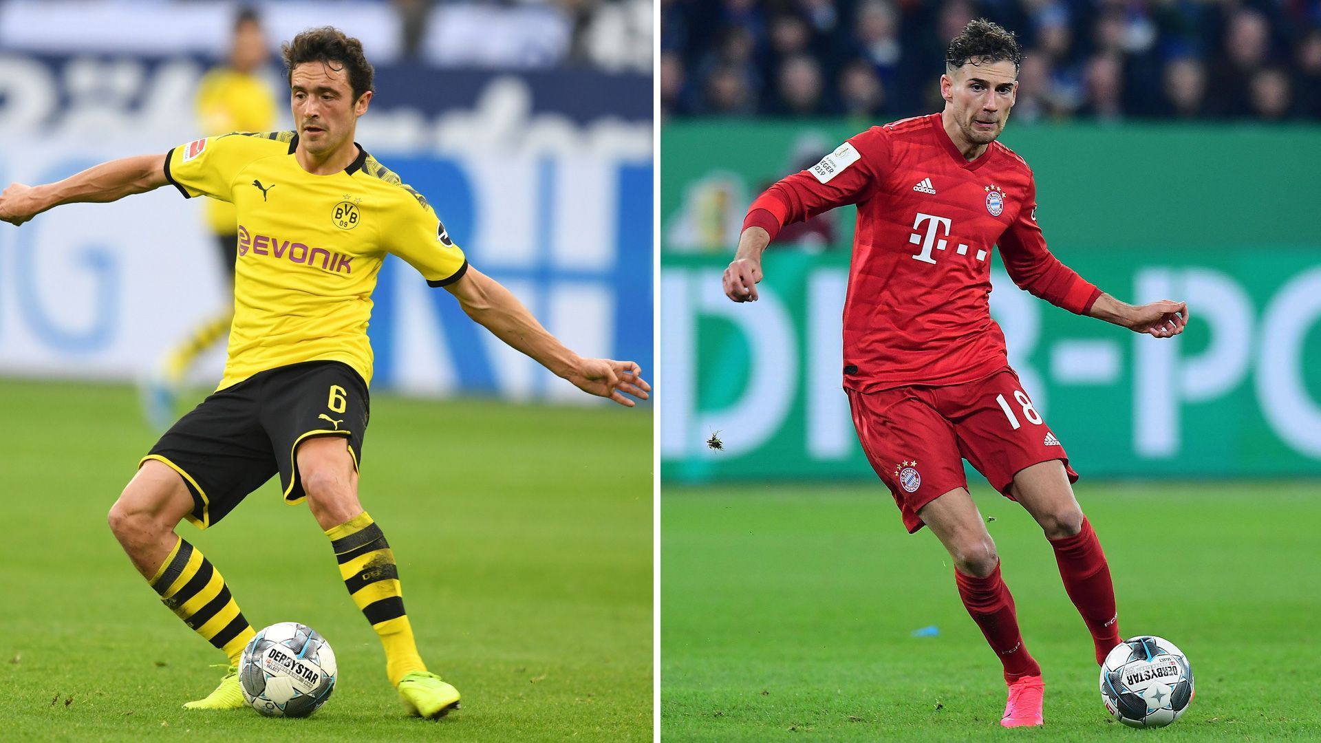 
                <strong>Zentrales Mittelfeld: Thomas Delaney vs. Leon Goretzka</strong><br>
                Vierzehn Spiele fiel Delaney wegen eines Bänderrisses und Knieproblemen in Folge aus. Da Axel Witsel wegen muskulärer Probleme wohl nicht für das Duell gegen Bayern in Frage kommt, muss nun der Däne im zentralen Mittelfeld die Kohlen aus dem Feuer holen. Aber mit gerade nur 630 Bundesliga-Minuten dürfte Delaney die Spielpraxis fehlen. Zudem ist er immer für eine Gelbe Karte gut, die ihn dann im Zweikampfverhalten deutlich einbremsen würde. Für Leon Goretzka hingegen läuft es gerade nahezu perfekt. Nach drei Toren und einer Vorlage in den letzten vier Bundesliga-Partien geht Goretzka mit einer gehörigen Portion Selbstvertrauen ins Duell gegen Dortmund. Dieser Punkt geht ganz deutlich an Goretzka. BVB 2,5:4,5 Bayern
              