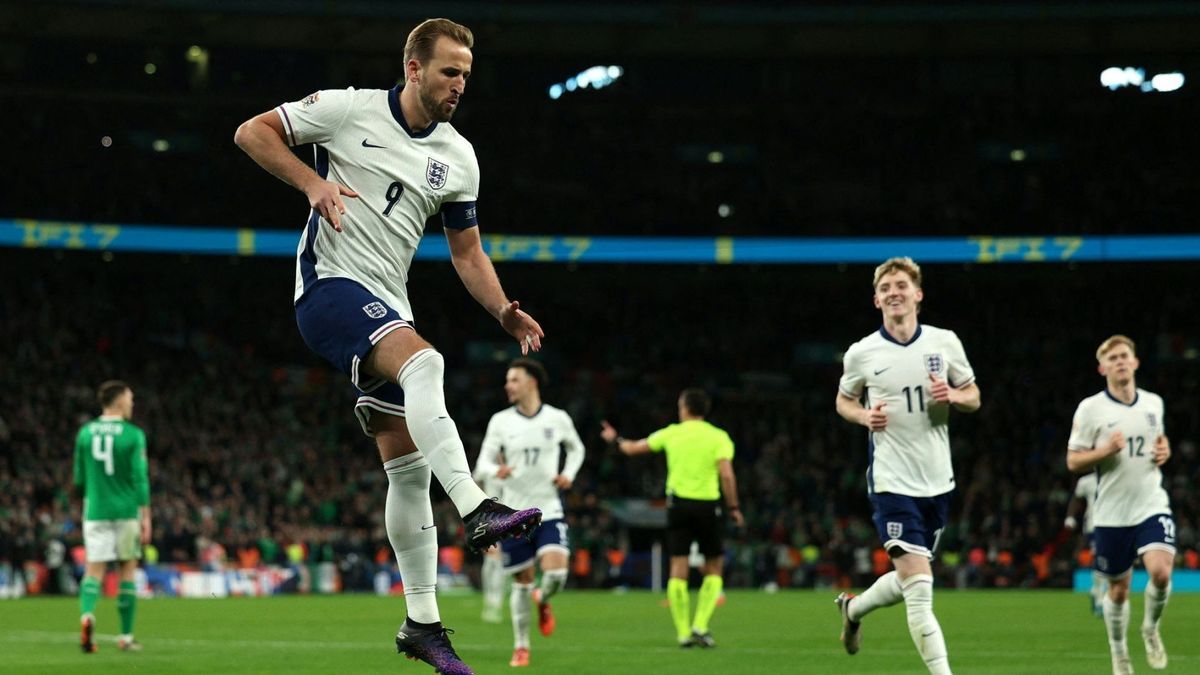 Jubel über die Führung: Harry Kane