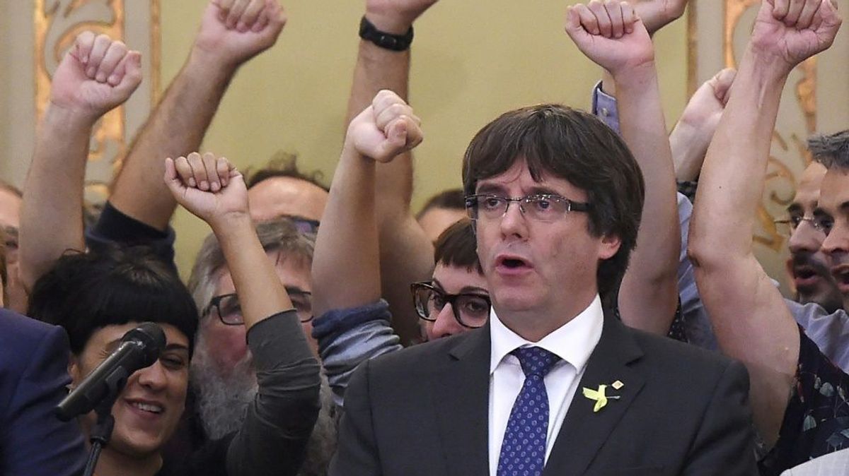 Gegen Carles Puigdemont wurde Haftbefehl erlassen
