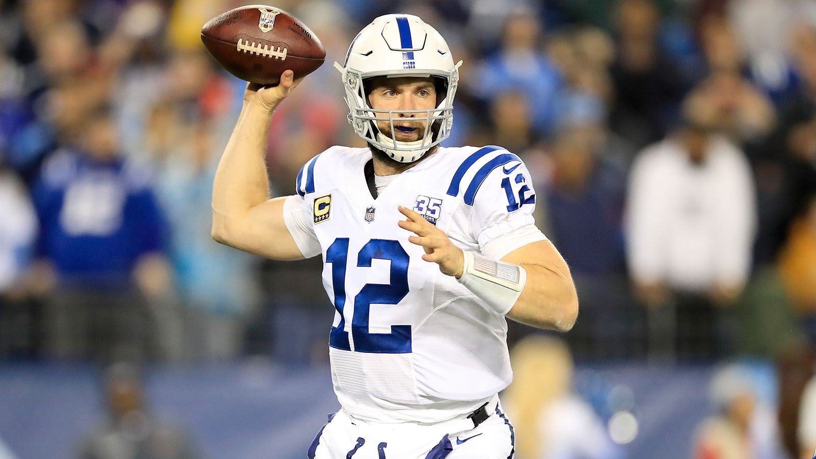 
                <strong>Andrew Luck (Indianapolis Colts)</strong><br>
                Gesamtwertung: 92Spielverständnis: 96Wurfkraft: 89Genauigkeit kurze Pässe: 96Genauigkeit mittlere Pässe: 91Genauigkeit lange Pässe: 92
              