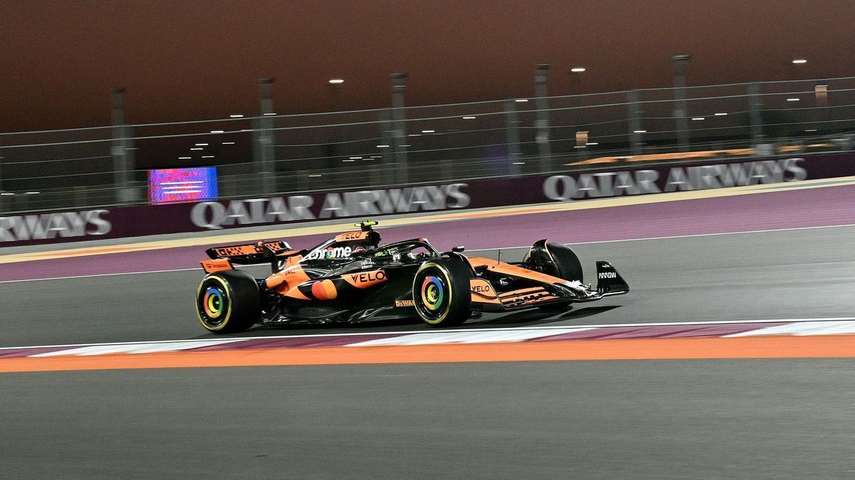 Lando Norris in Katar