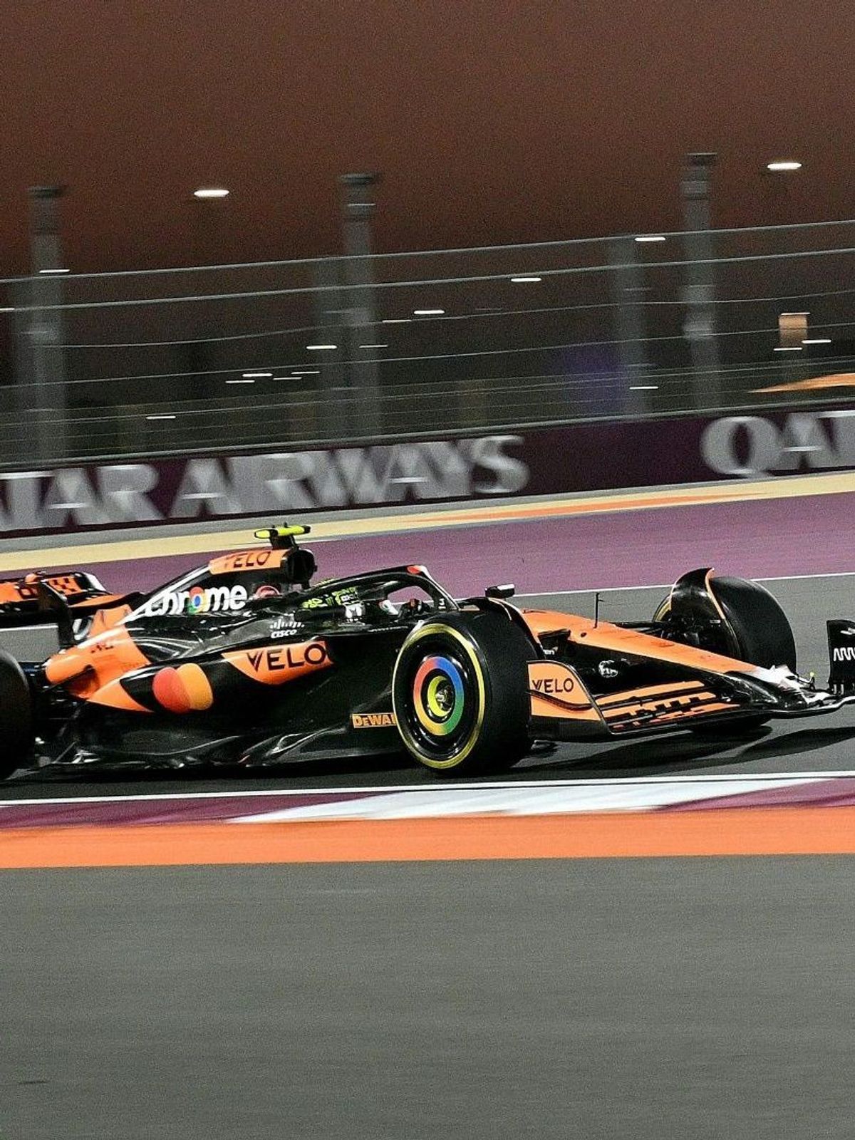 Lando Norris in Katar