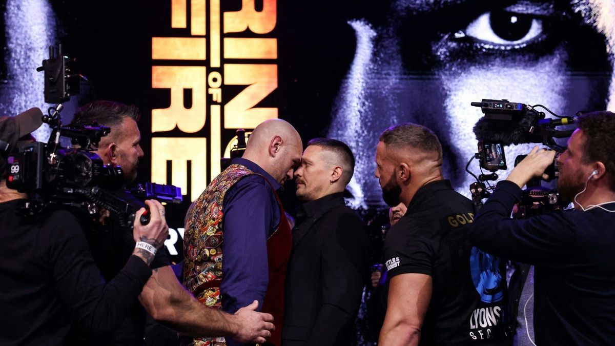 Showdown in Riad zwischen Tyson Fury und Alexander Usyk