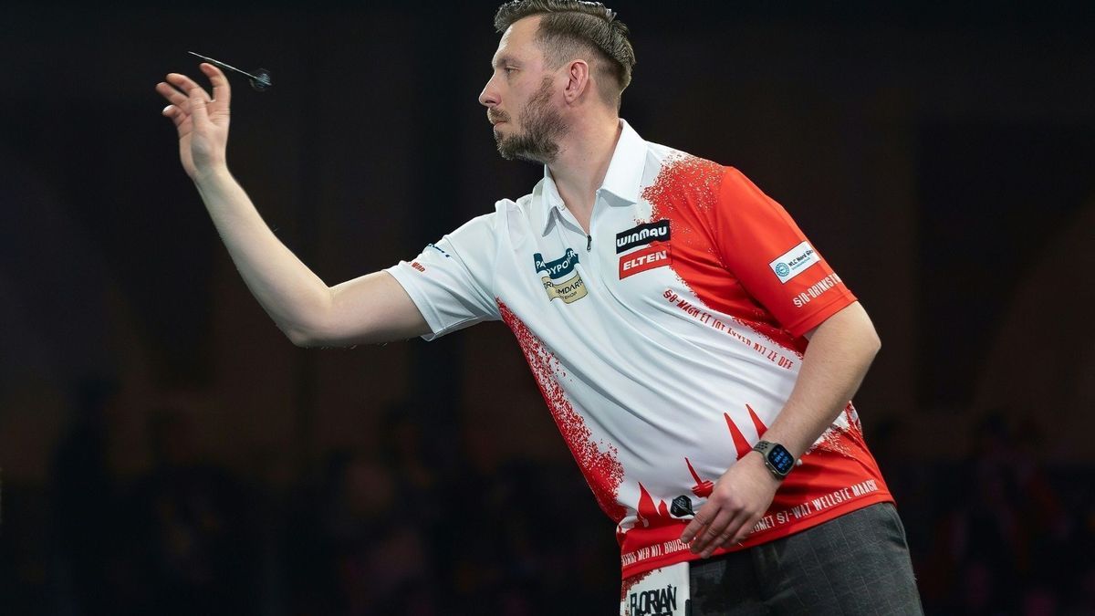 Florian Hempel musste gegen Gerwyn Price antreten