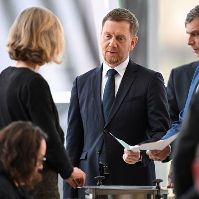 Ministerpräsidentenwahl in Sachsen