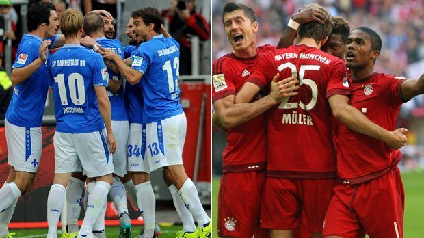 
                <strong>Darmstadt vs. Bayern - die krassen Gegensätze</strong><br>
                FC Bayern München gegen den SV Darmstadt 98 - dieses Aufeinandertreffen ist nicht nur eine Begegnung im Pokal-Achtelfinale, sondern vor allem das große Duell der Gegensätze. ran.de zeigt die größten Kontroversen zwischen dem Aufsteiger und dem Rekordmeister. 
              