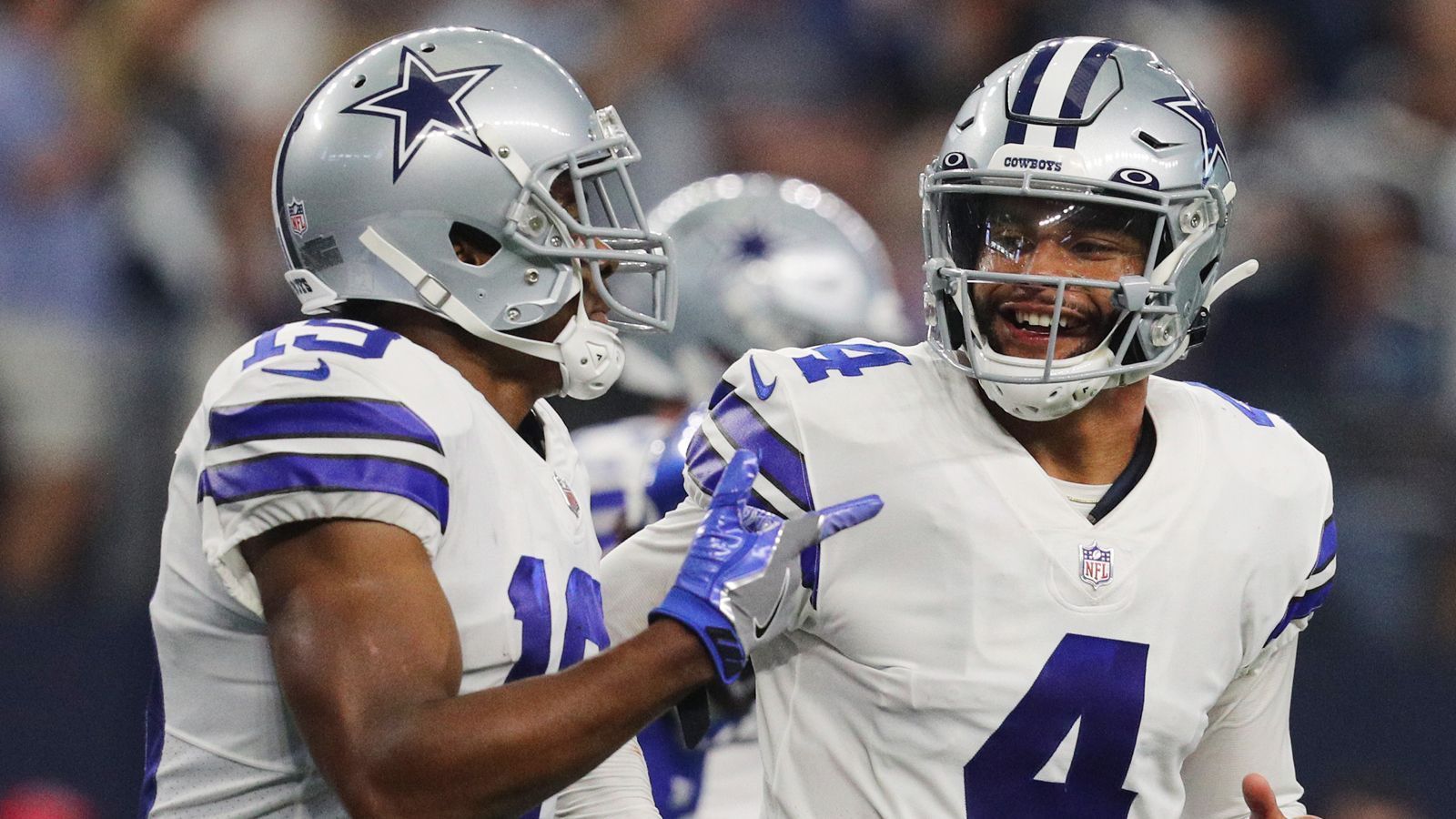 
                <strong>Draft-Pick 24: Dallas Cowboys </strong><br>
                &#x2022; Saison-Bilanz: 12-5<br>&#x2022; Strength of Schedule: 0,488 -<br>&#x2022; Aus in den Wild Card Playoffs<br>
              