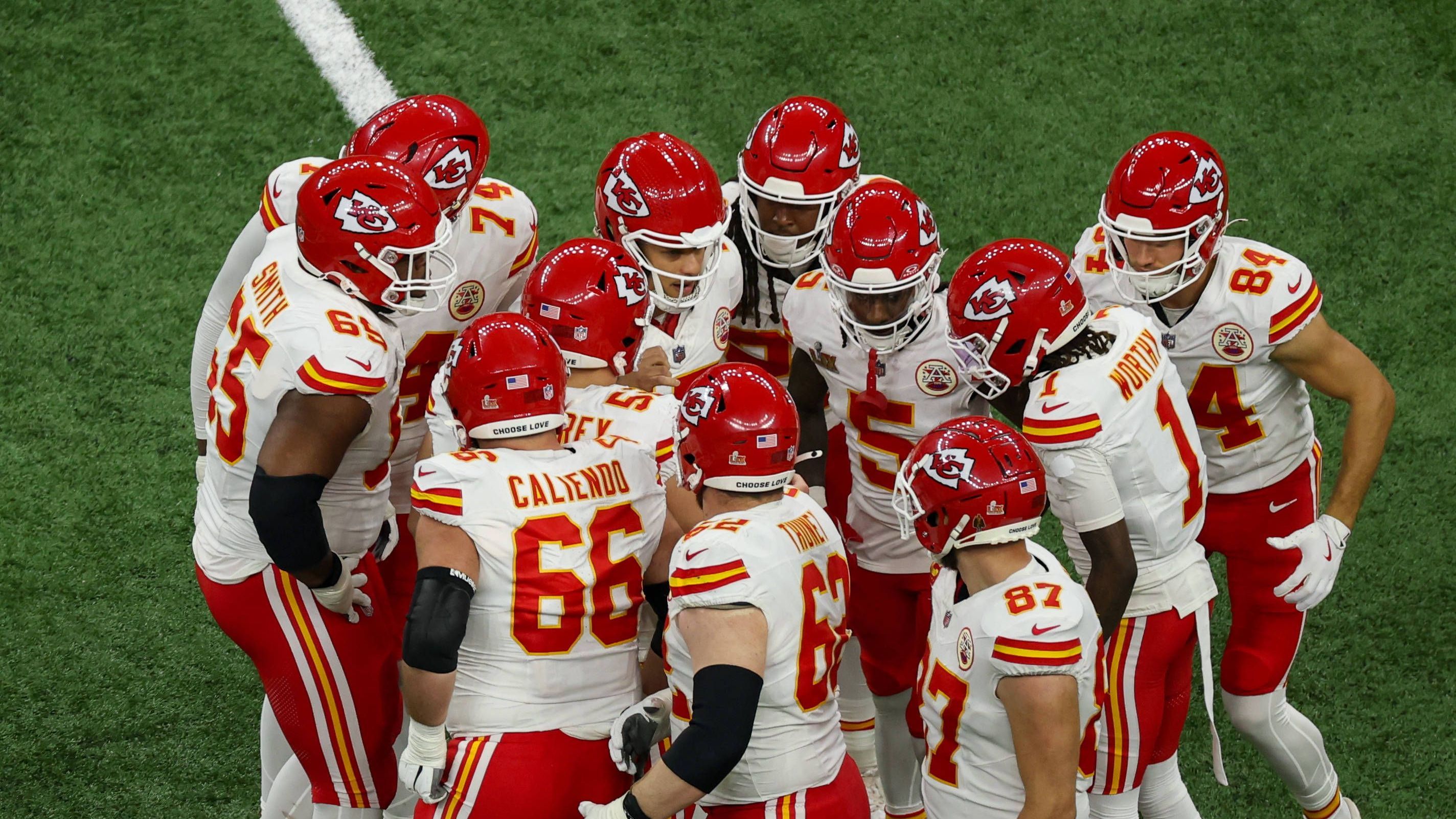 <strong>Kansas City Chiefs - 34.915 Kilometer</strong><br>Kürzeste Reise: 1.477 Kilometer (Dallas Cowboys)<br>Weiteste Reise: 17.127 Kilometer (Los Angeles Chargers; Sao Paulo)
