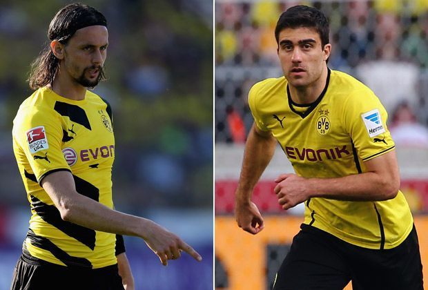 
                <strong>Innenverteidigung: Subotic gegen Sokratis</strong><br>
                Ein spannendes Duell um die zweite Position in der Innenverteidigung. Neven Subotic feierte nach schwerer Verletzung gerade erst sein Comeback, wurde im vergangenen Jahr aber blendend von Sokratis vertreten. Der Grieche wird in den ersten Liga-Wochen wohl den Vorzug erhalten.
              