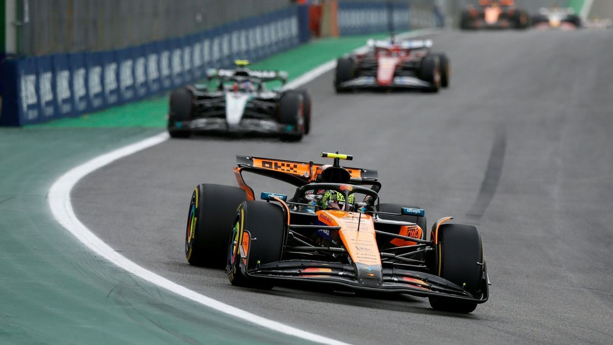 Lando Norris ganz vorne