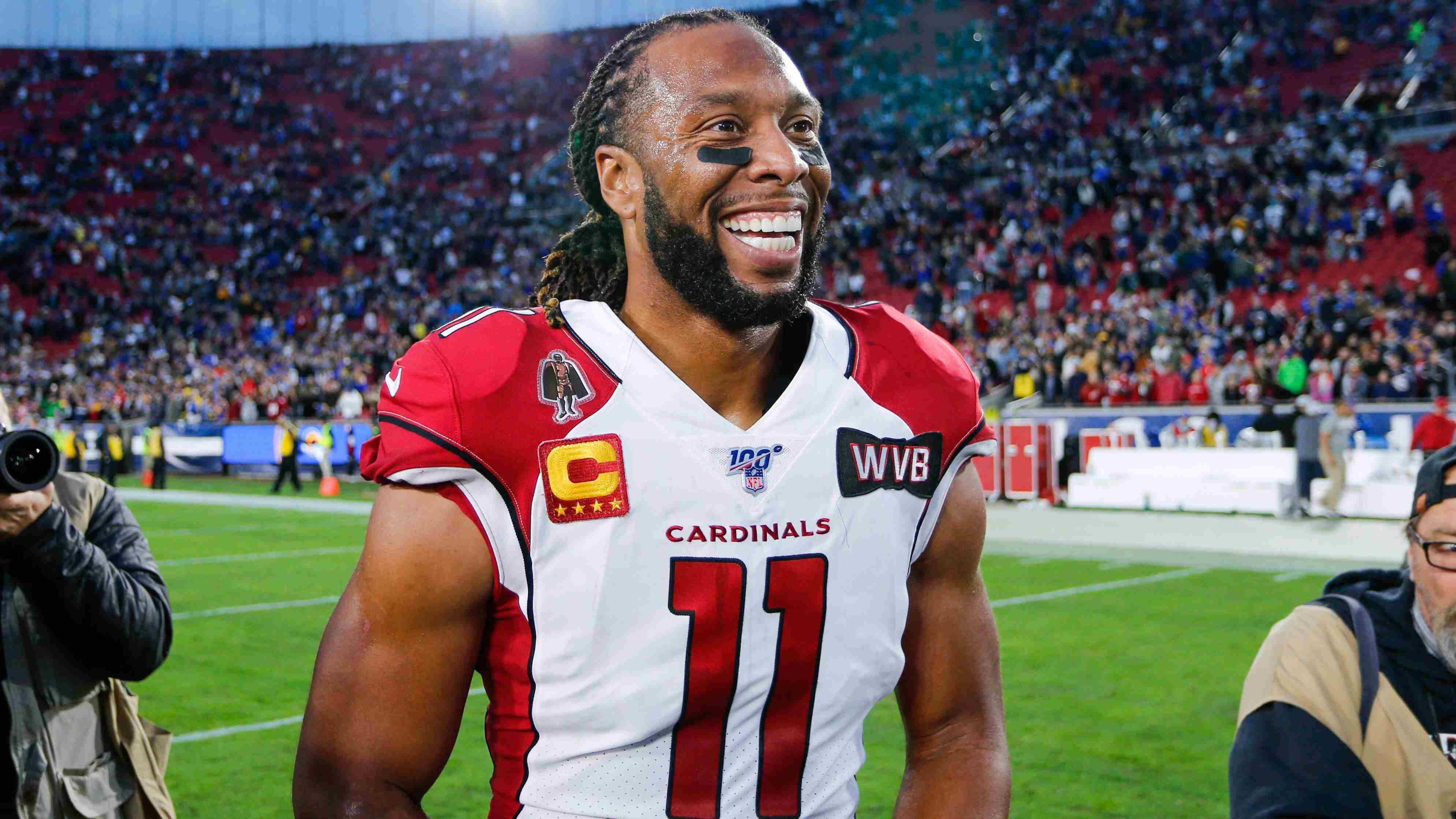 
                <strong>Arizona Cardinals: Larry Fitzgerald</strong><br>
                Erzielte Touchdowns: 120Position: Wide Receiver
              