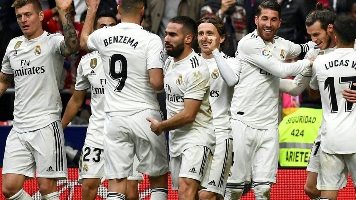 Real Madrid feiert 3:1-Sieg im Stadtderby