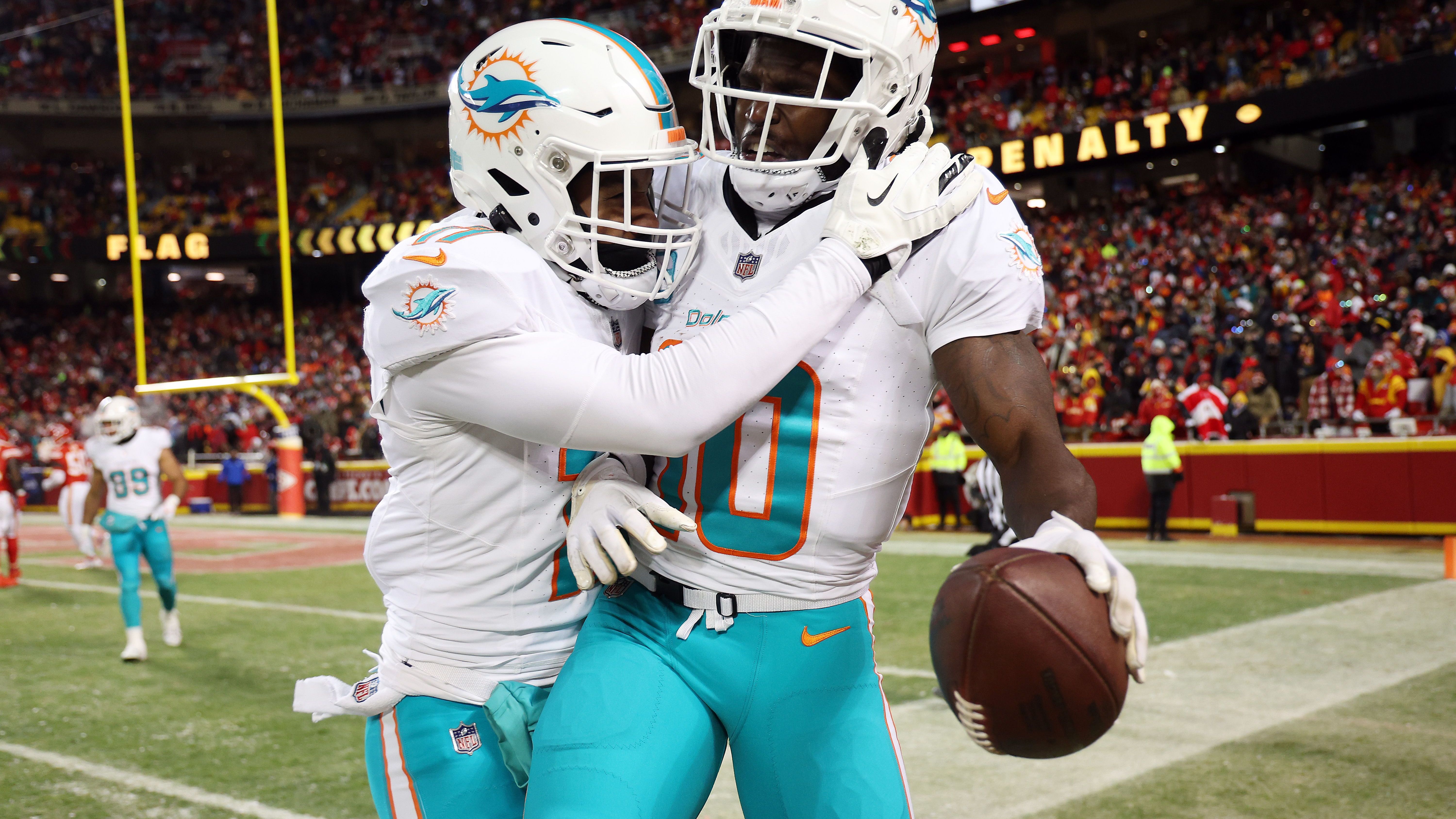 <strong>Platz 4: Miami Dolphins</strong><br>- 7 Spiele