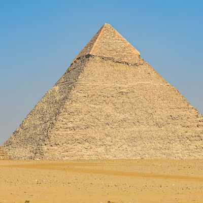 Traumziel die Pyramiden von Gizeh in Ägypten