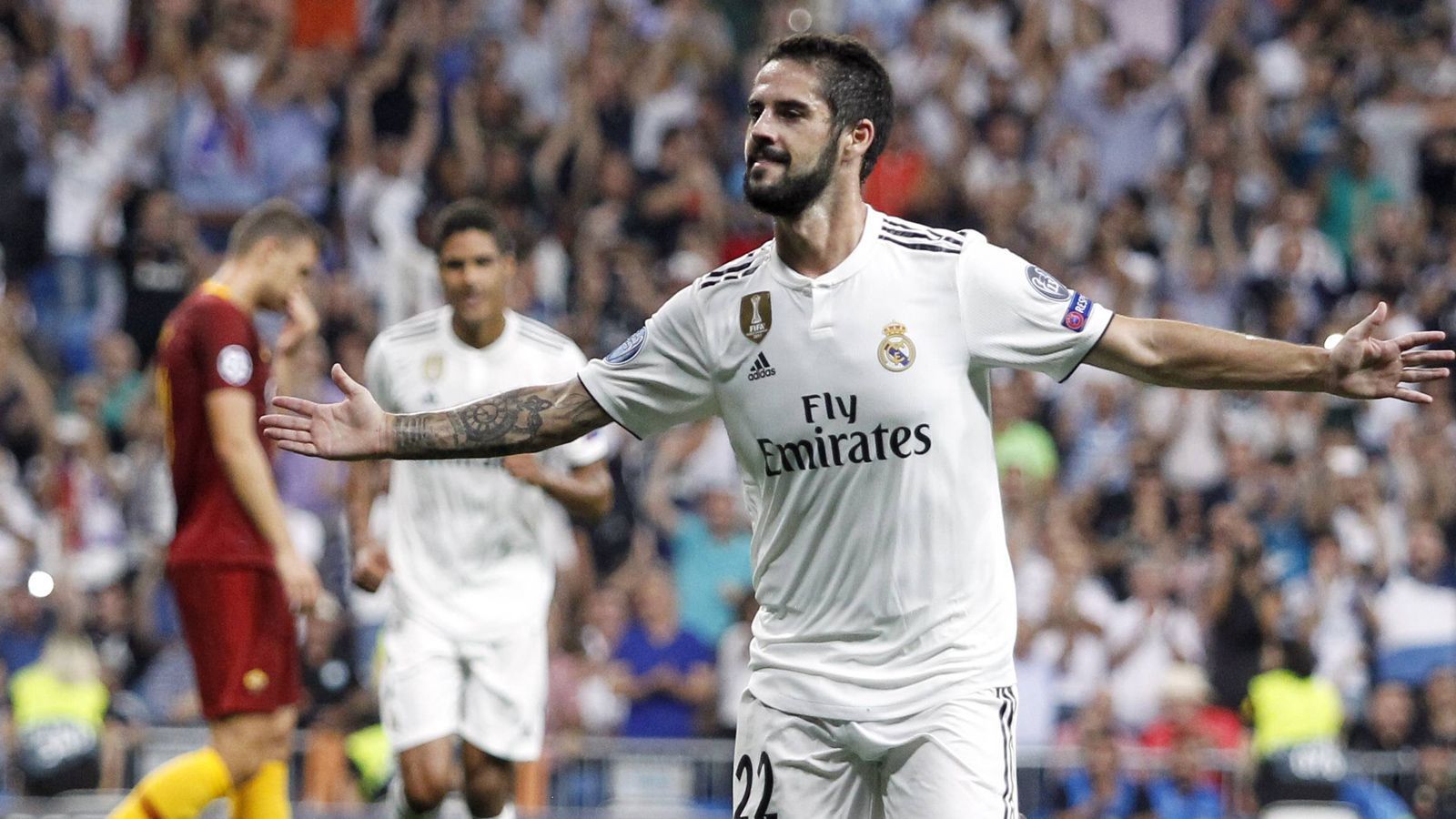 
                <strong>Isco (Spanien)</strong><br>
                Geburtsdatum: 21. April 1992Verein: Real MadridPosition: offensiver MittelfeldspielerTitel 2018: Champions-League-SiegerWM-Einsätze/-Tore: 4/1
              