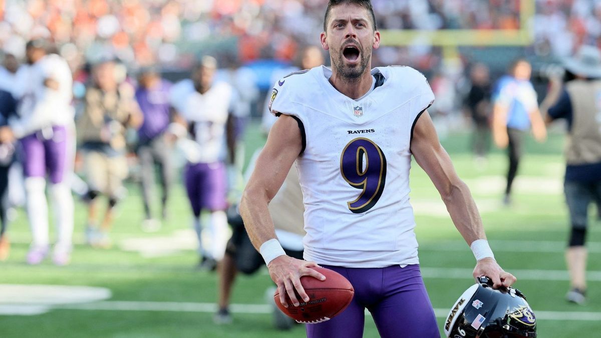 Seit 2012 in Baltimore: Justin Tucker