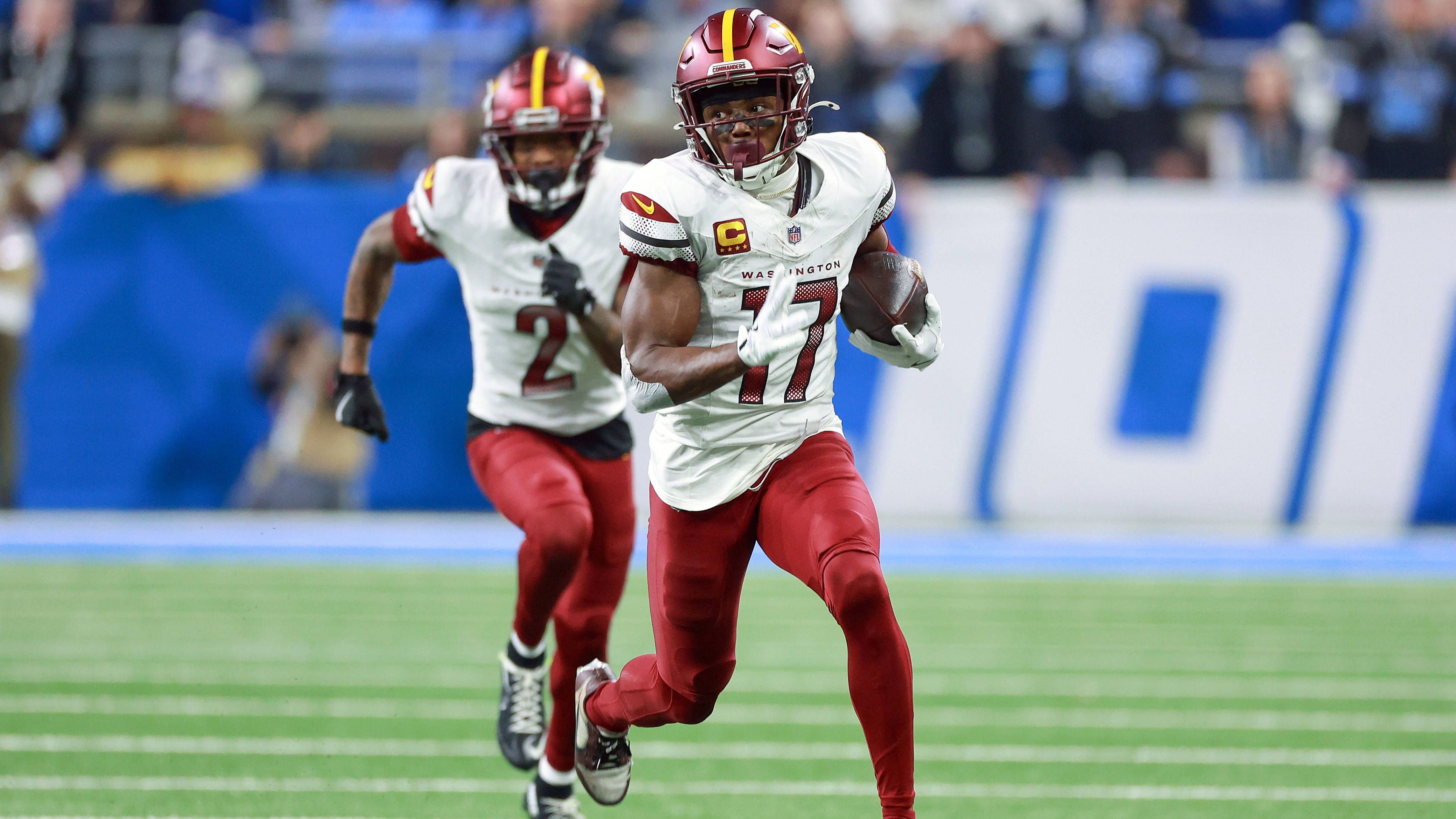 <strong>Platz 52: Terry McLaurin (Washington Commanders)</strong><br>- Position: Wide Receiver<br>- Platzierung letzte Saison: 97